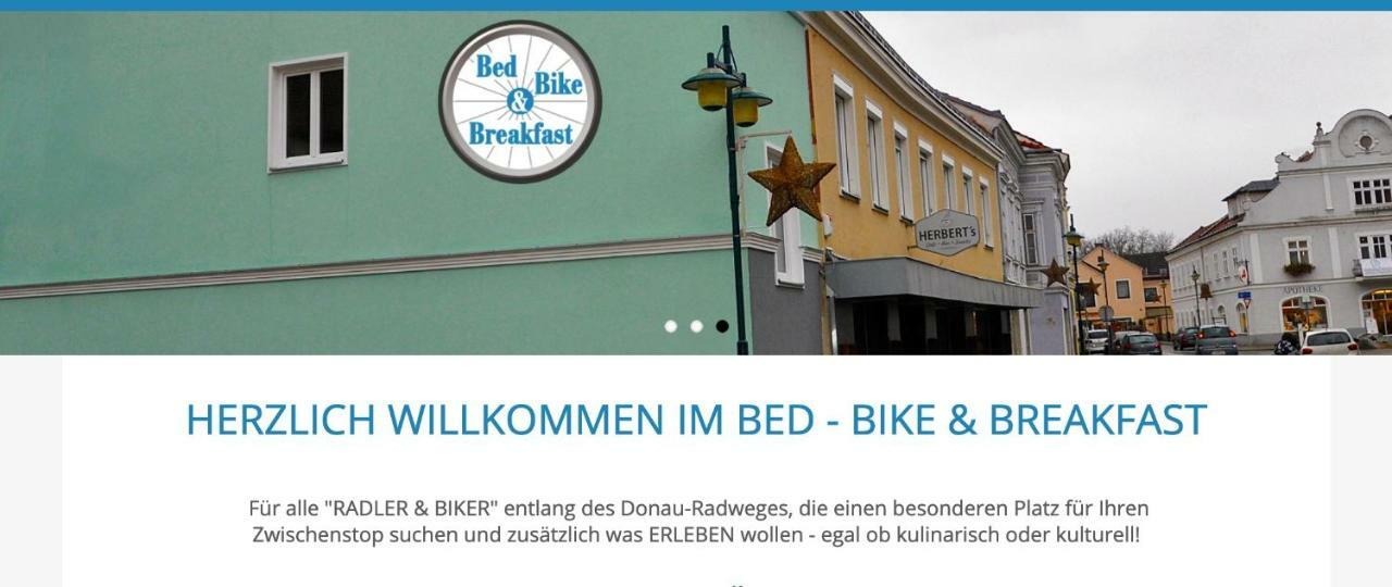 Bed Bike & Breakfast Acomodação com café da manhã Traismauer Exterior foto